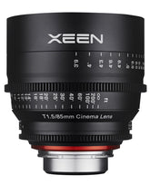 85mm T1.5 Telephoto XEEN Pro Cinema Lens XN85-C